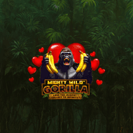 Mighty Wild Gorilla Love the Jackpot game screenshot